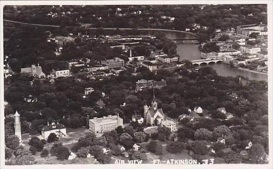 Wisconsin Fort Atkinson Air View