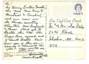 Lighthouse, Gaspe Peninsula, Quebec, Used 1975