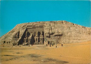 Postcard Egypt Abu Simbel The Ramses Temple