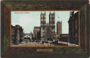 England London Westminster Abbey Vintage Postcard C157