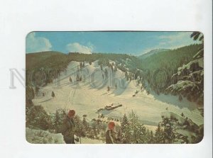 3179642 Marshall Ski town Missoula Montana USA skiing postcard