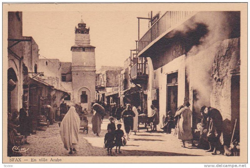 SFAX (Tunisie) - En ville Arabe , 00-10s