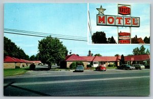 Kruse Motel    Idaho Falls    Idaho  Postcard