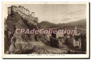 Postcard Old Corte Citadel And The City