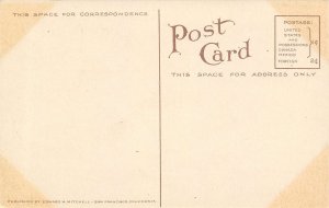 Rotary Snowplow Railroad Train at Work 1910c postcard