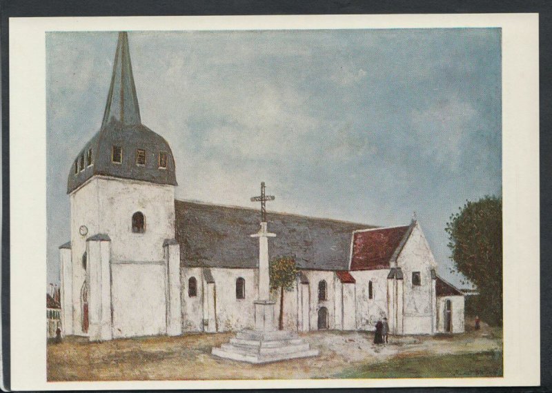 Tate Gallery Postcard - Maurice Utrillo - Church at St Hilaire    RR4934
