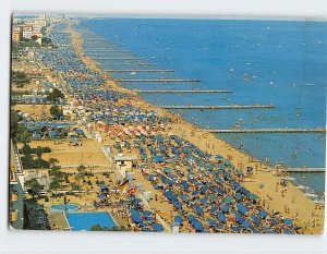 Postcard The beach, Jesolo Lido, Italy