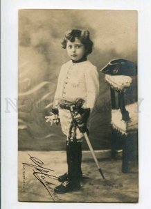 288263 Young NAPOLEON Actor Boy Vintage MANUEL PHOTO postcard