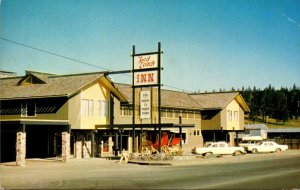 Canada British Columbia 100 Mile House The Red Coach Inn Motor Hotel 1967