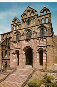 BF14064 le puy en velay basilique notre dame de puy  france front/back image