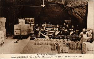 CPA Caves Ackerman Grands Vin Mousseux - St-HILAIRE-St-FLORENT (165133)