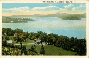 VT - Lake Bomoseen. Bird's Eye View