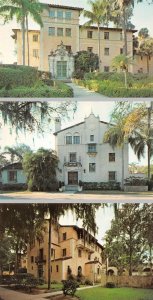 3~Postcards Winter Park FL Florida ROLLINS COLLEGE Pugsley~Cross~Mayflower Halls