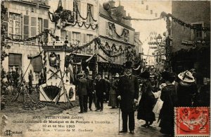 CPA PITHIVIERS Grands Concours de Musique 1913 Grande Rue (864482)