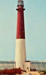 Postcard Historic Barnegat Lighthouse in New Jersey.      S2