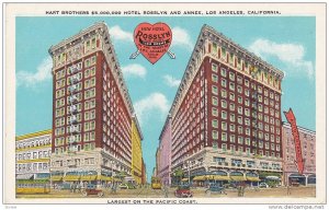 Hart Brothers Hotel Rosslyn and Annex, Los Angeles, California, 00-10s