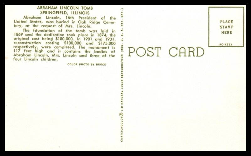 Abraham Lincoln Tomb,Springfield,IL