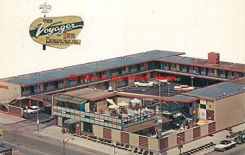 IL, Peoria, Illinois, Voyager Inn Motel, Aerial, Walker-Dauner Pub No S25829L2