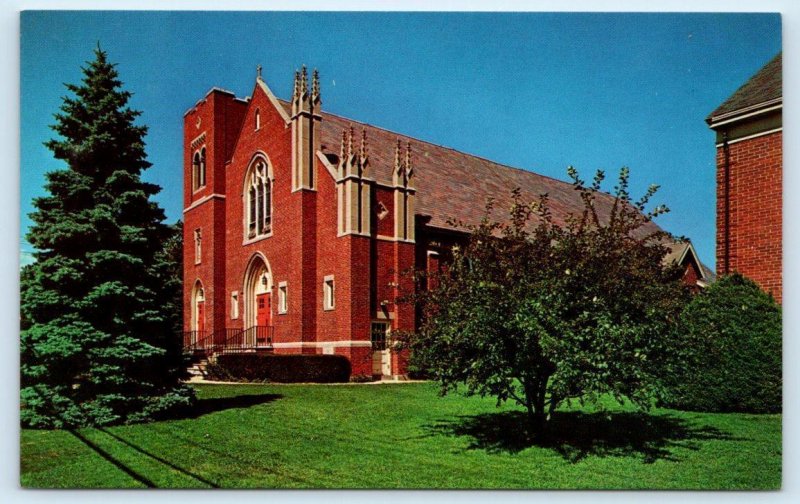 MADISON, CT Connecticut ~ ST. MARGARET'S CATHOLIC CHURCH c1950s Postcard