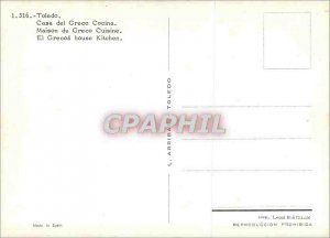 Postcard Modern Toledo El Greco House Kitchen