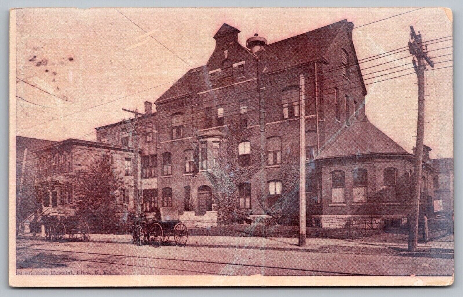 Saint Elizabeth Hospital Utica New York Horse Buggy Street View Medical
