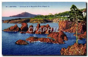 Postcard Old Creek of the Esterel near Agay Baumette