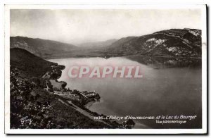 Old Postcard The Hautecombe Abbey and Lake Bourget