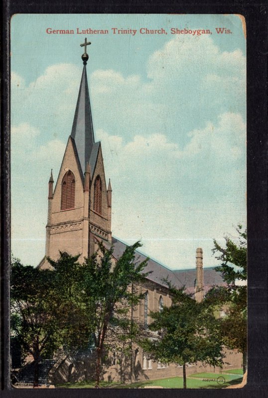 German Lutheran Trintiy Church,Sheboygan,WI BIN