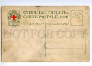 168197 UKRAINE Windmill Horse Vintage Red Cross Svetlichny PC