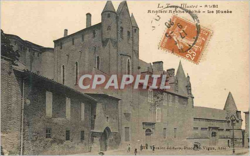 Old Postcard Aub� Archbishop Musee