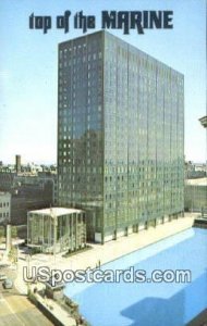 Top of the Marine - MIlwaukee, Wisconsin WI Postcard