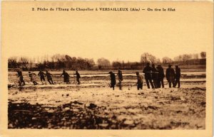 CPA Peche de l'Etang de Chapelier a VERSAILLEUX (681318)