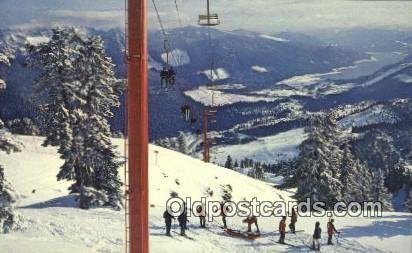 Sandia Peak Ski Area Albuquerque, New Mexico USA Snow Skiing Unused 