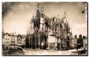 Troyes Old Postcard Church of Saint Urbain