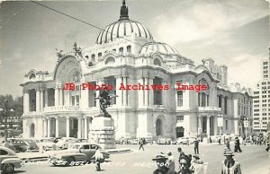 Mexico City, RPPC, Palacio de Bellas Artes, 1951 PM, Photo