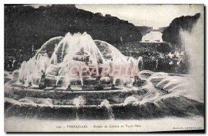 Postcard From Old Versailles Latona Basin And Green Carpet