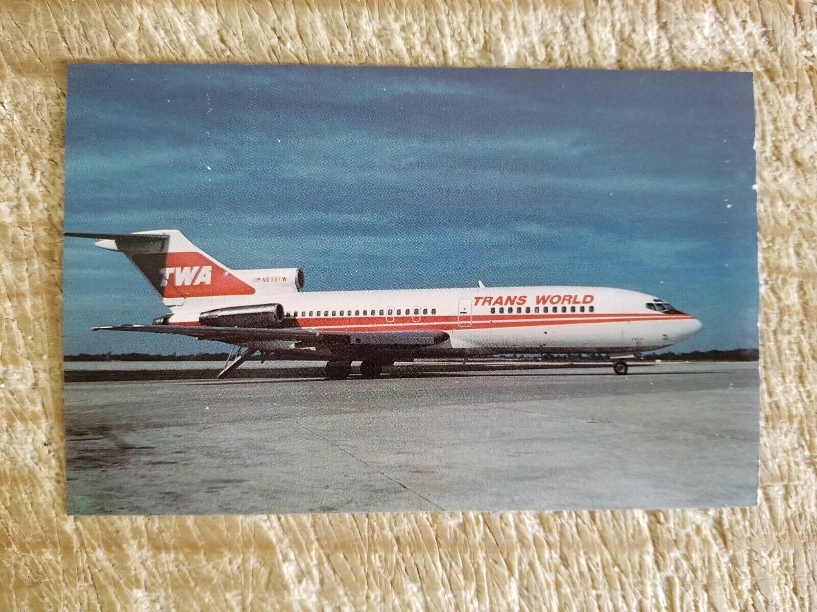 Twa-Trans World Airlines Boeing 727-31.VTG Aircraft Postcard*P44 ...