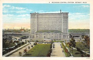 Michigan Central Station Located Near Michigan Avenue - Detroit, Michigan MI  