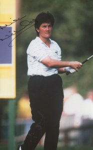 Alison Nicholas British Ladies Golf Open Champion Large Hand Signed Photo