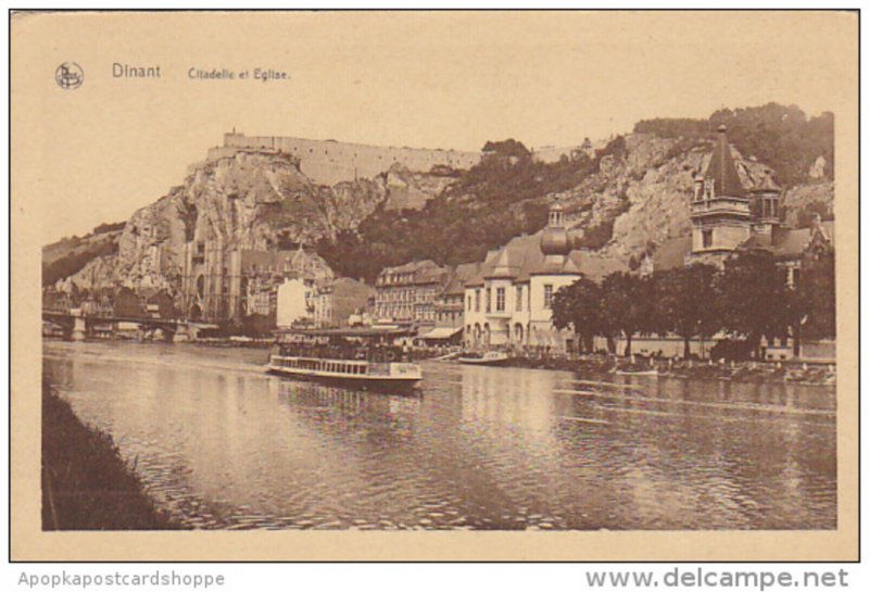 Belgium Dinant Citadelle et Eglise