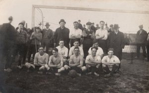 Friesland Football Soccer Team Harlingen 1933 Dutch RPC Holland Postcard