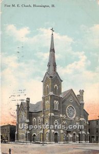 First ME Church - Bloomington, Illinois IL