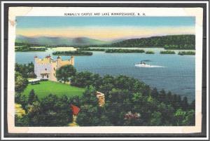 New Hampshire, Lake Winnipesaukee & Kimball's Castle - [NH-177]