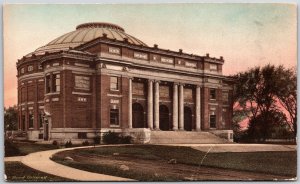 The Auditorium University Of Illinois IL Front Building Postcard