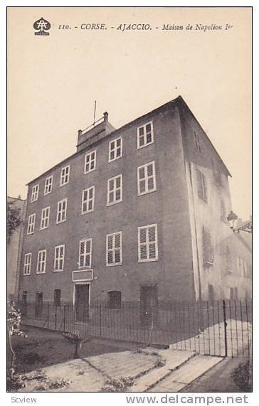 Maison De Napoleon 1er, Corse, Ajaccio, France, 1900-1910s