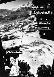 BG17469 schruns montafon snowman humanized  austria  CPSM 14.5x9cm
