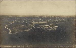 Stoneham MA From Bear Hill c1910 Real Photo Postcard