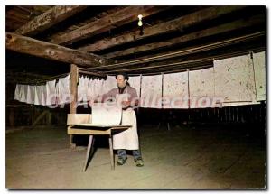 Postcard Modern Ambert The Pressing Hard Leaves the Moulin Richard tendoirs