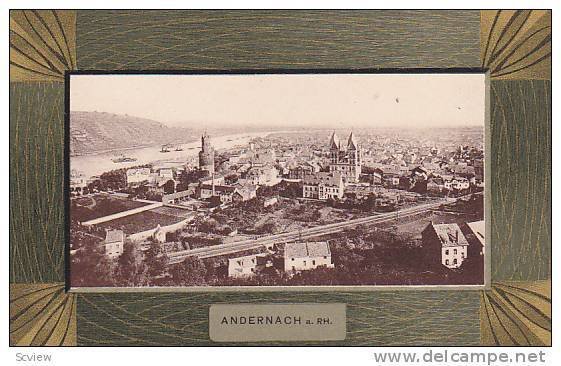 Bird's Eye View, Andernach a. Rh. (Rhineland-Palatinate), Germany, 1900-1910s