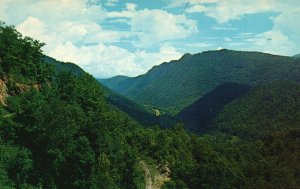Vintage Postcard Famous Nantahala Gorge US 19 North Carolina NC